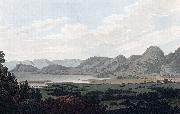 John William Edy Landvig Lake oil painting